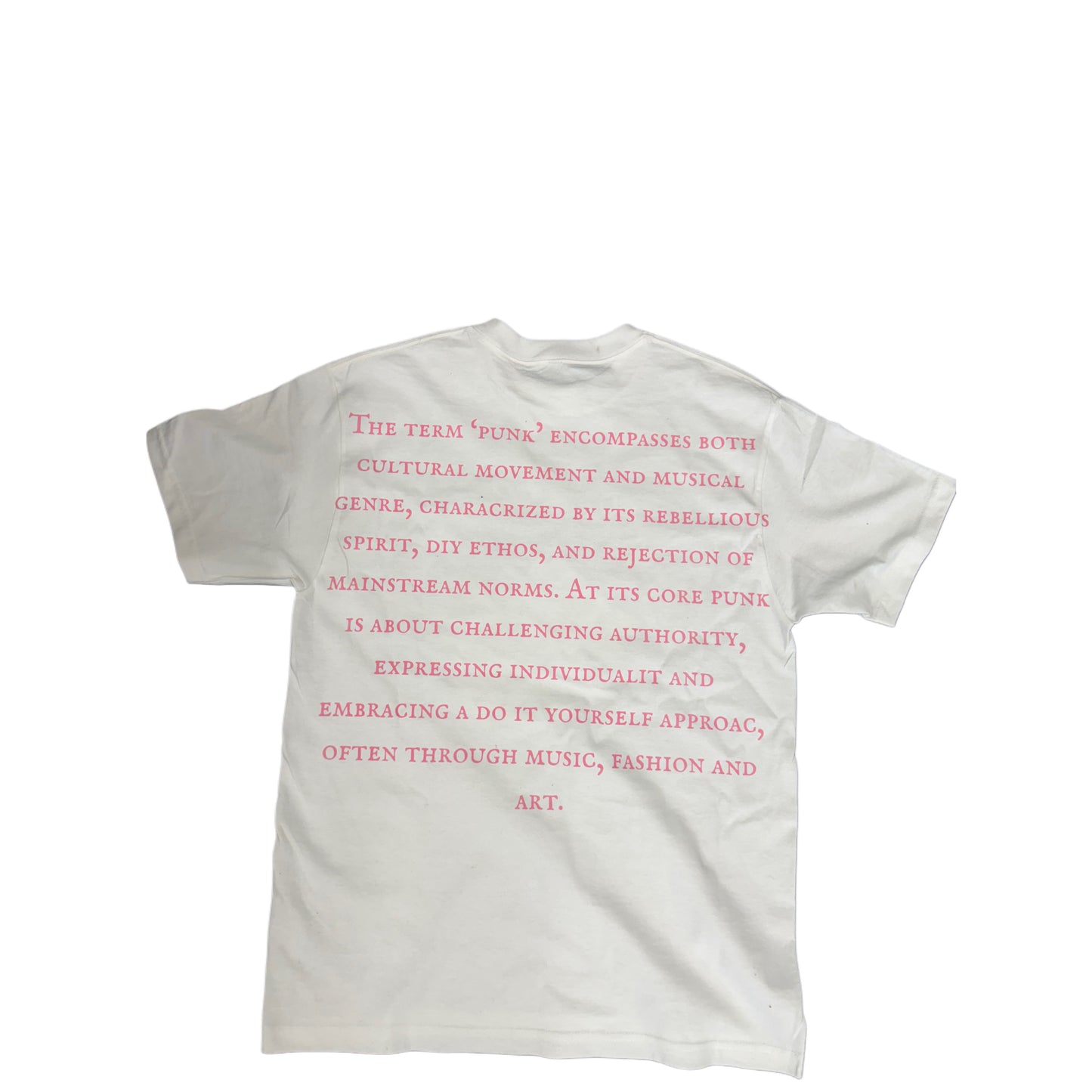 "Bring Real Punk Back!" White T-Shirt