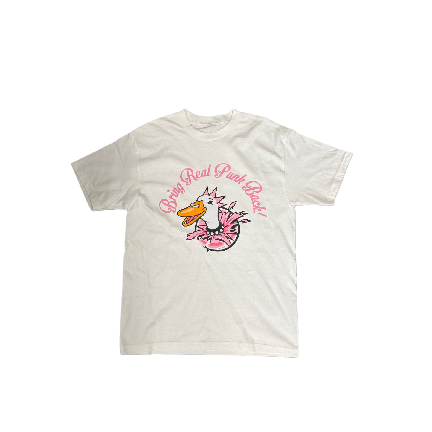 "Bring Real Punk Back!" White T-Shirt