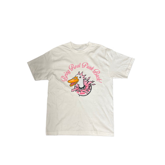 "Bring Real Punk Back!" White T-Shirt